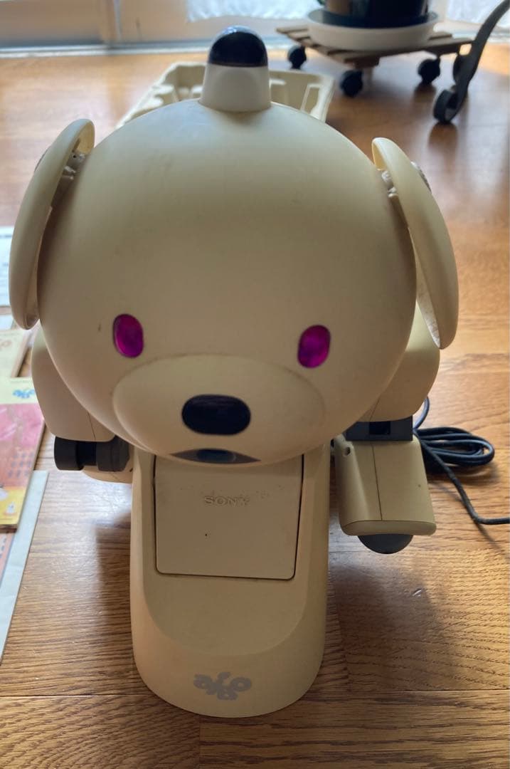 AIBOアイボ★ラッテ★中古ジャンク★箱・取扱説明書&ラッテマカロンと暮らす本付