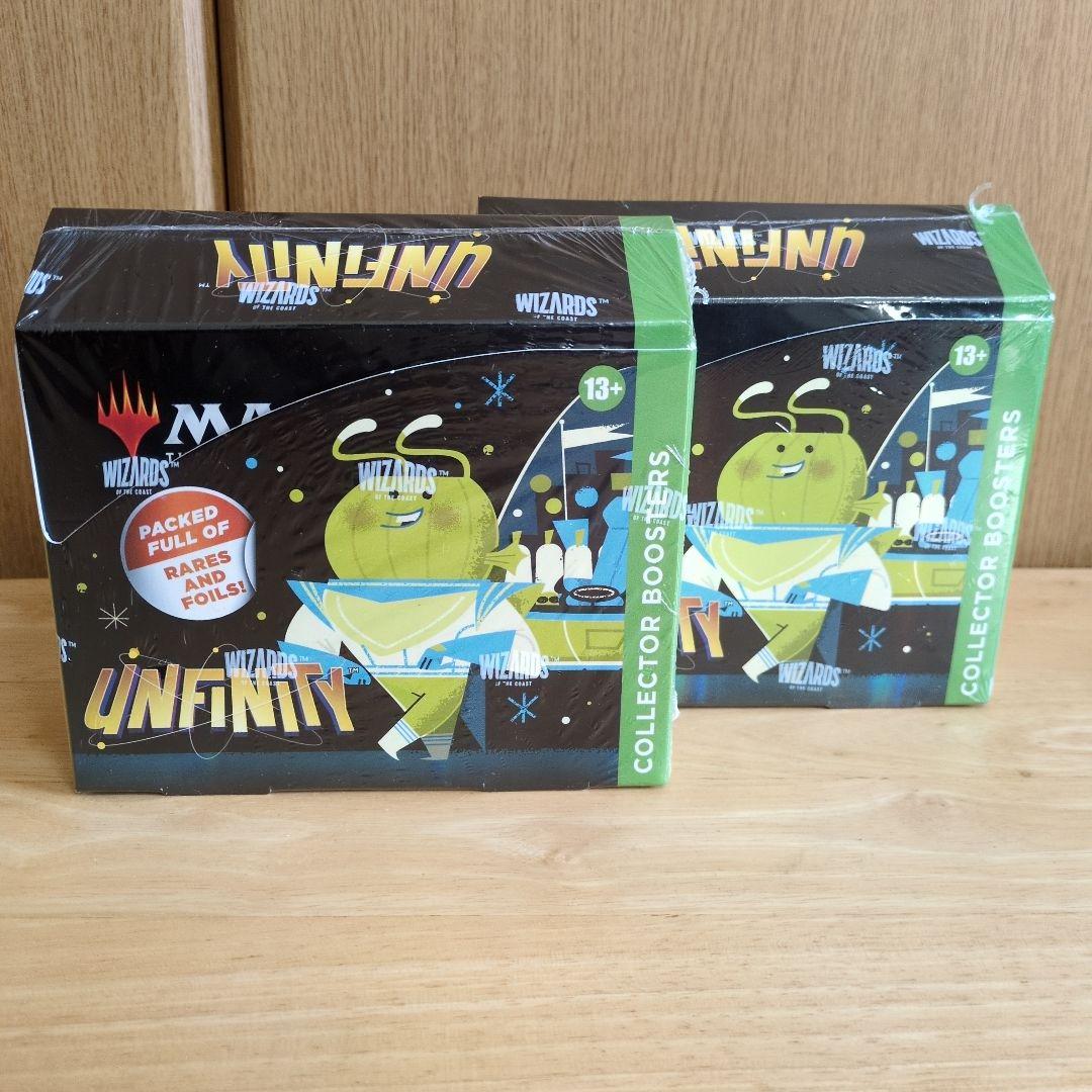 2Box 新品未開封　MTG unfinity コレクターブースター 英語版