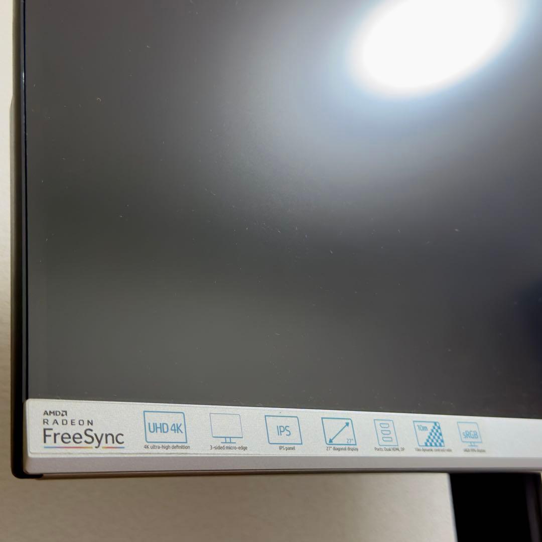 【4k】HP 27f Display IPS モニター