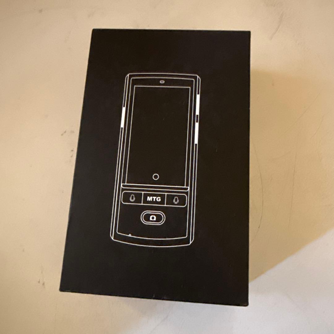 マユミ 最先端AI双方向携帯音声翻訳機 Mayumi3 ブラック