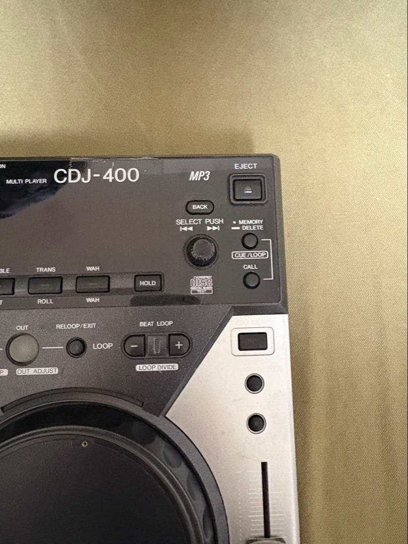 DJ機材 pioneer dj CDJ-400