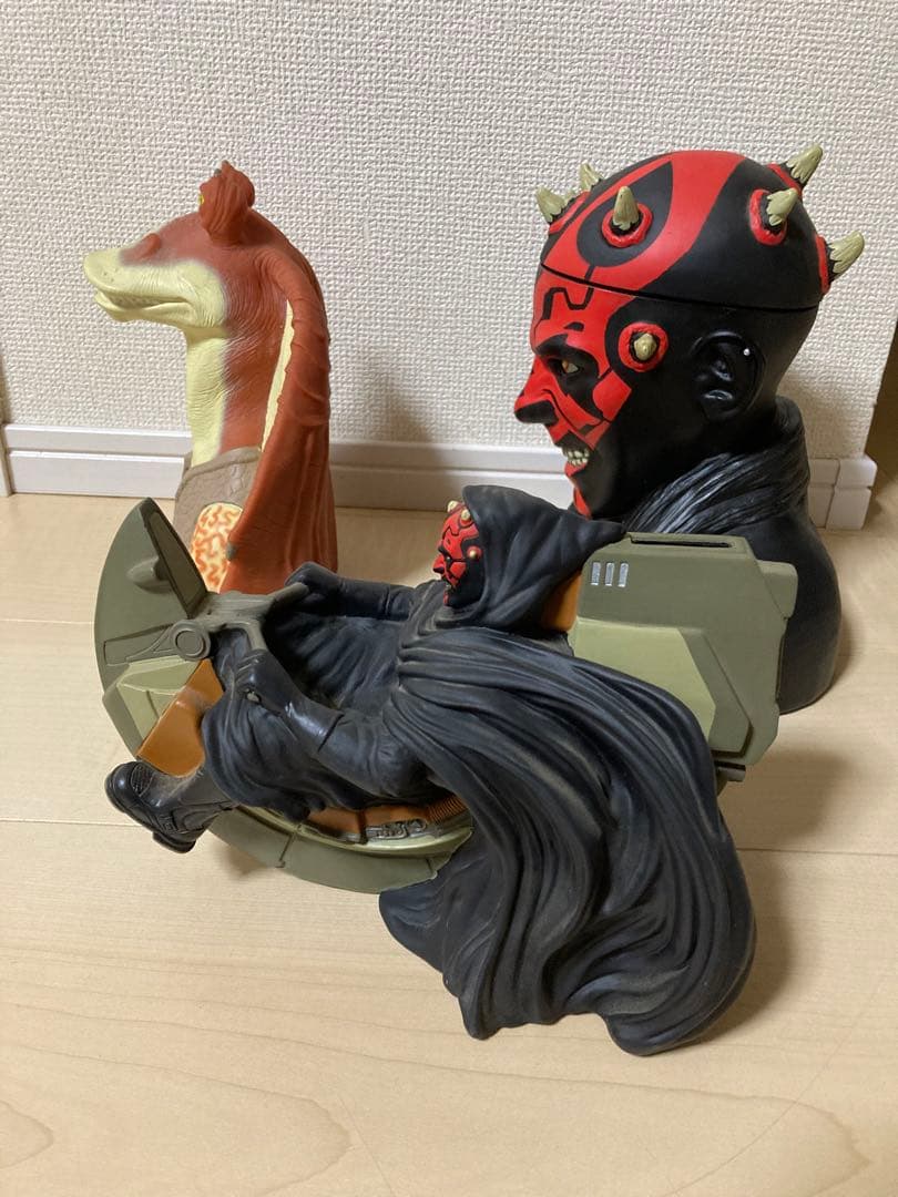 スターウォーズ 　ダースモール　コンテナ　ジャージャービンクス　貯金箱