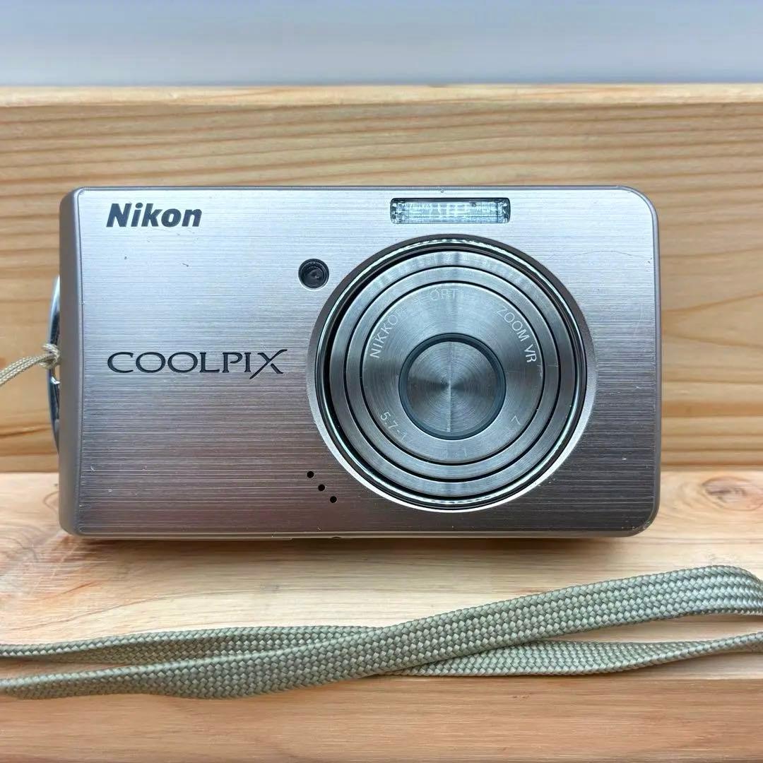 【動作品】Nikon ニコン COOLPIX S520 コンパクトデジタルカメラ