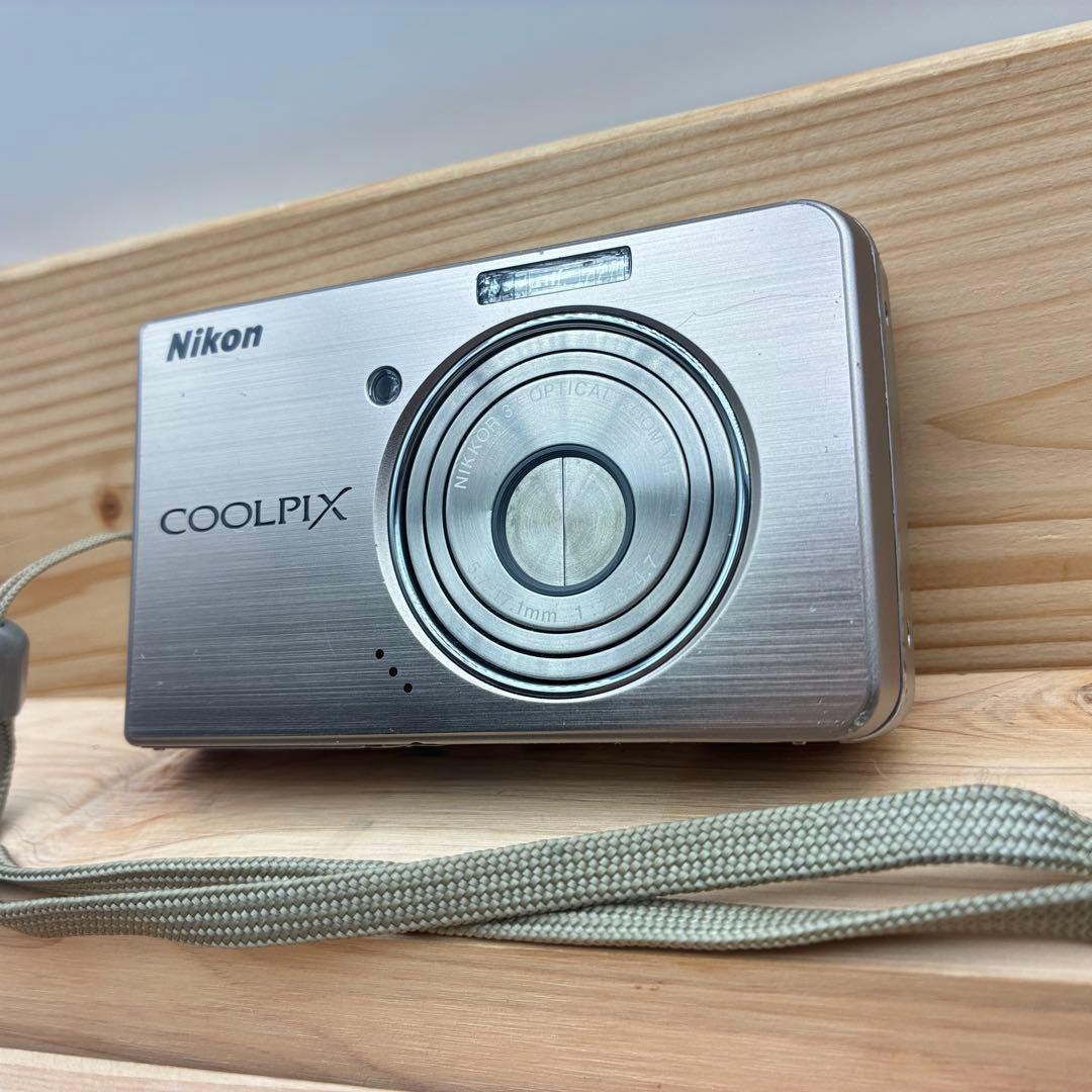 【動作品】Nikon ニコン COOLPIX S520 コンパクトデジタルカメラ
