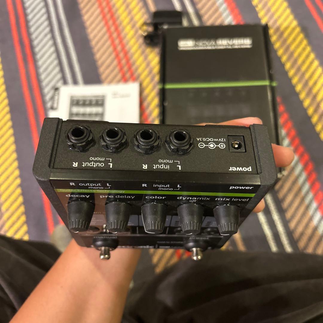 【ばすお様】ギターエフェクター　t.c electronic リバーブ