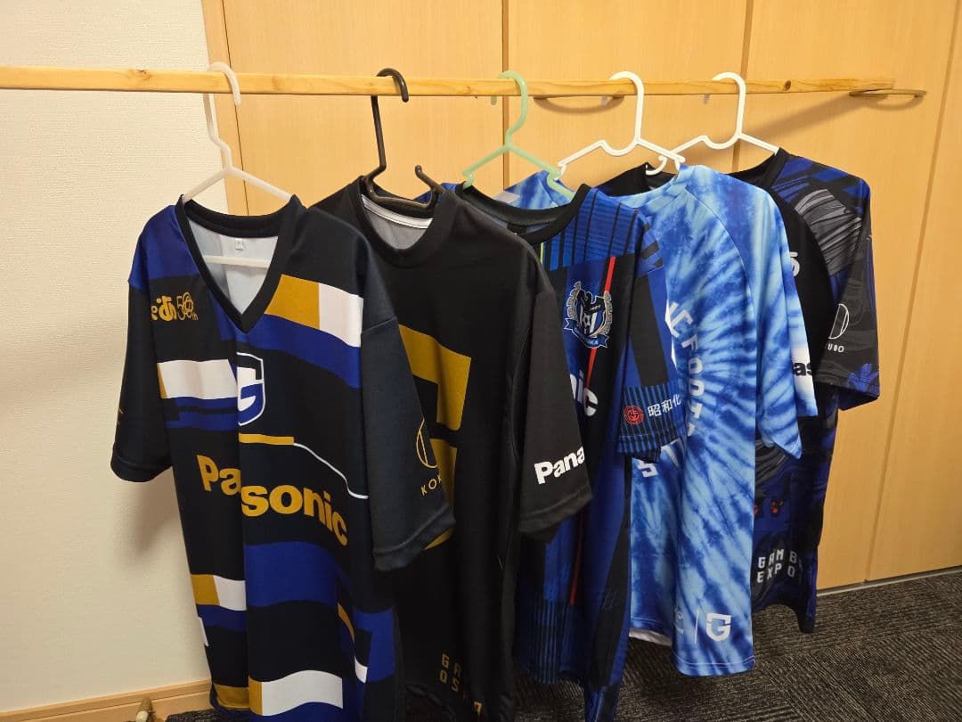 ガンバ大阪 サッカーユニフォーム 14枚