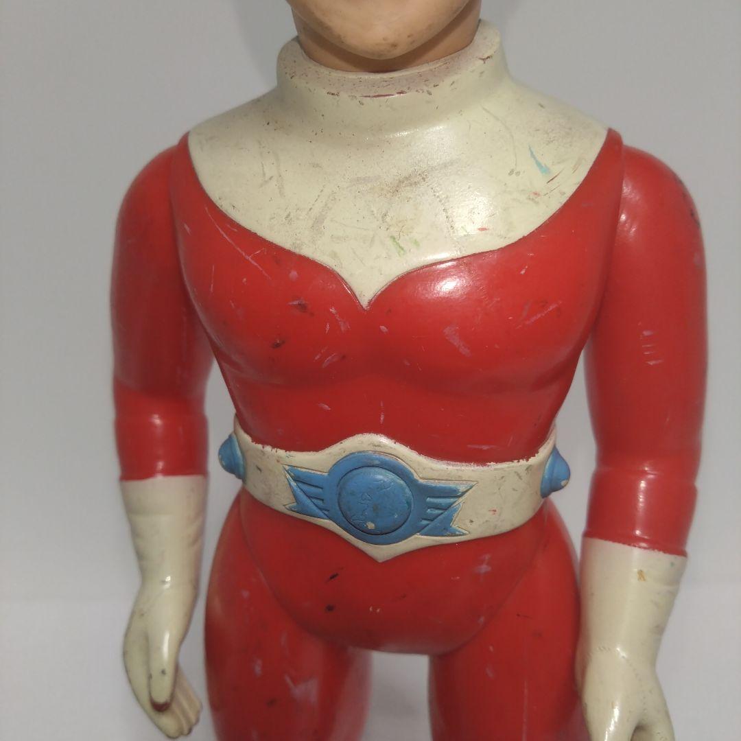 【希少品】　ソフビ　レッドマン　ブルマァク　面取れ