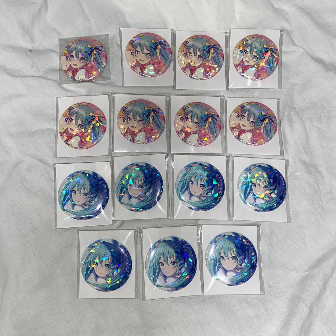 プロセカ　モアモアジャンプ　初音ミク　缶バッジ