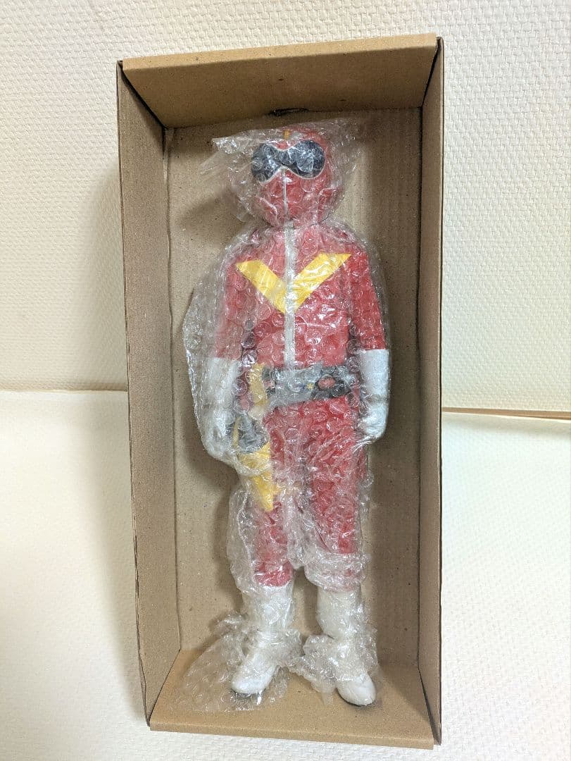 秘密戦隊ゴレンジャー　アカレンジャー　ソフビフィギュア