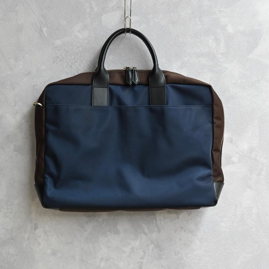 【付属品欠品】PaulSmithビジネスバッグ ブリーフケース マルチカラー