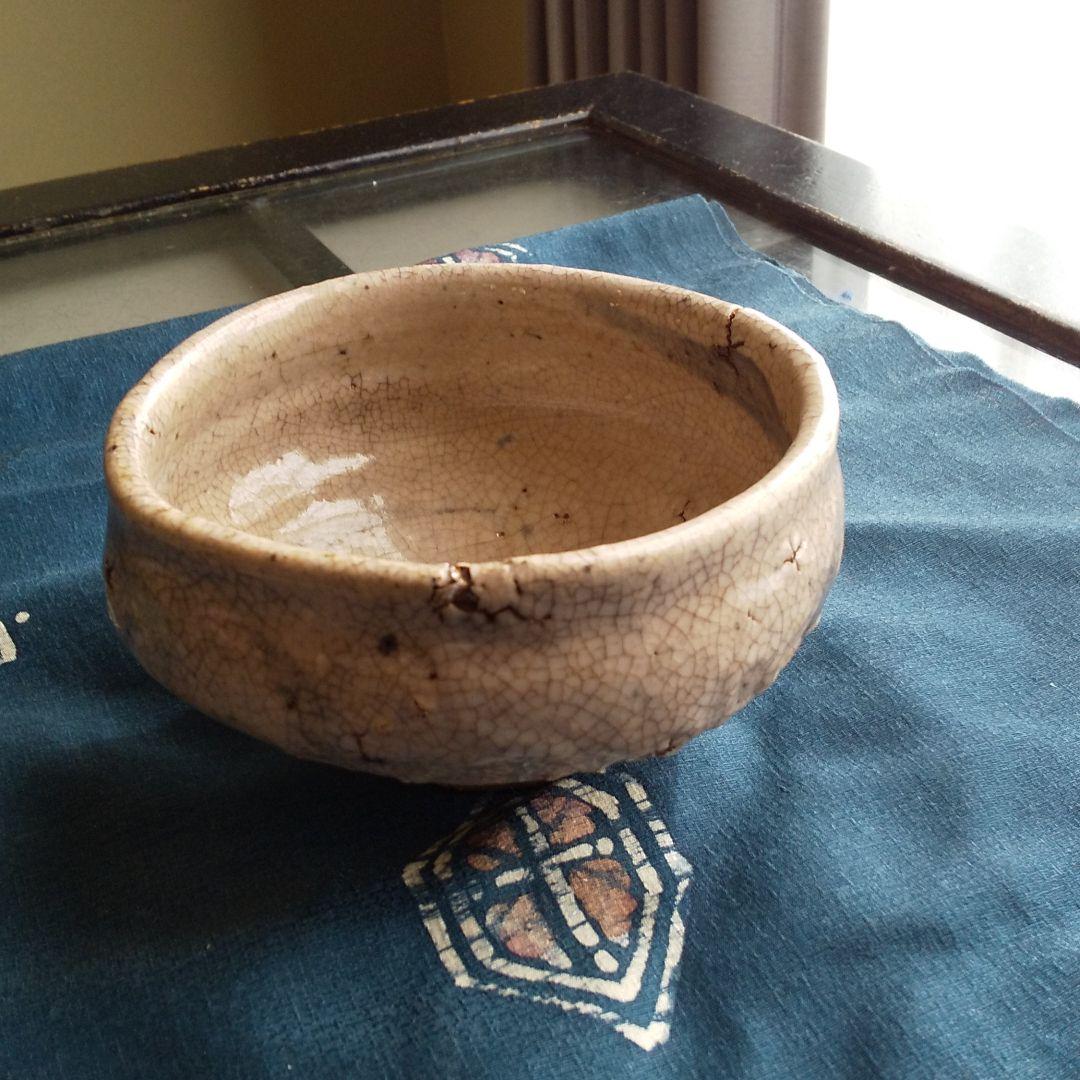 値下しました。志野茶碗