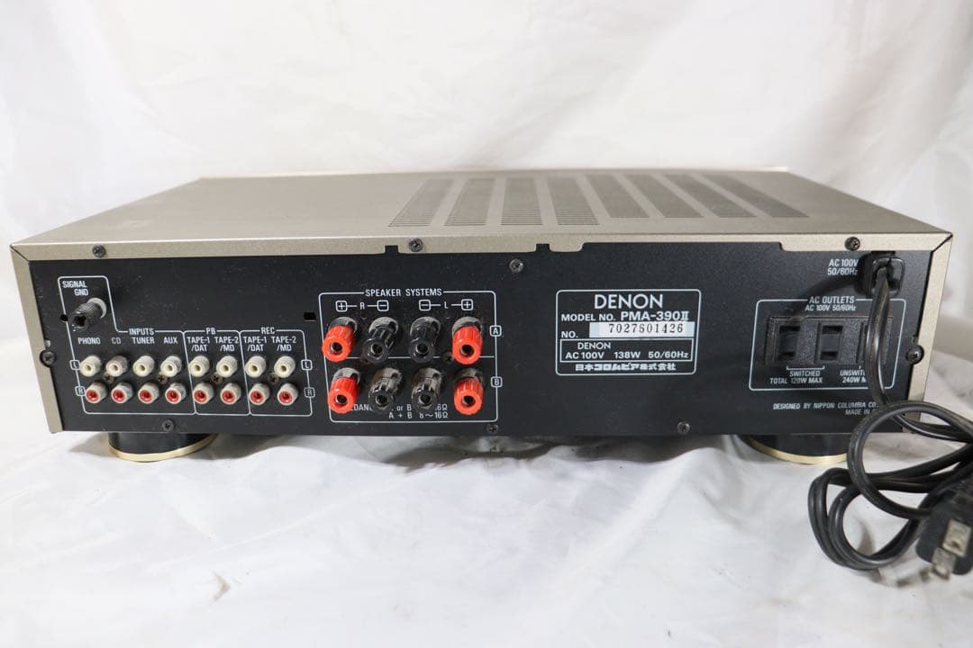 完動品　DENON デノン　プリメインアンプ　PMA-390Ⅱ