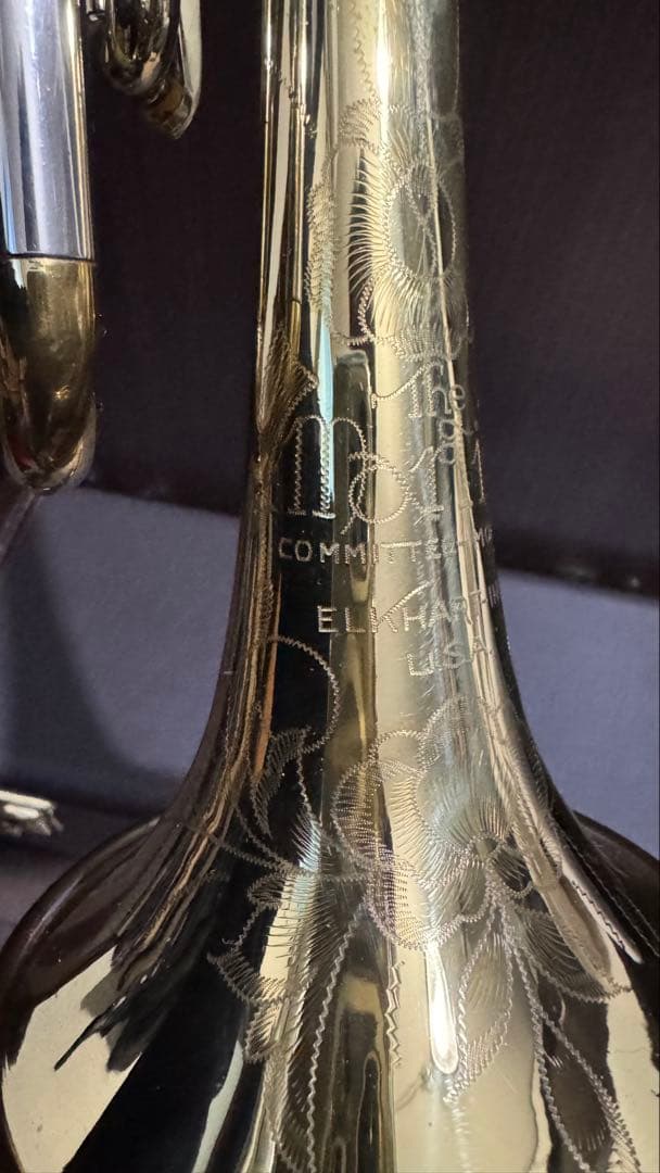 Martin committee Trumpet 1957年彫刻 マーチンMボア