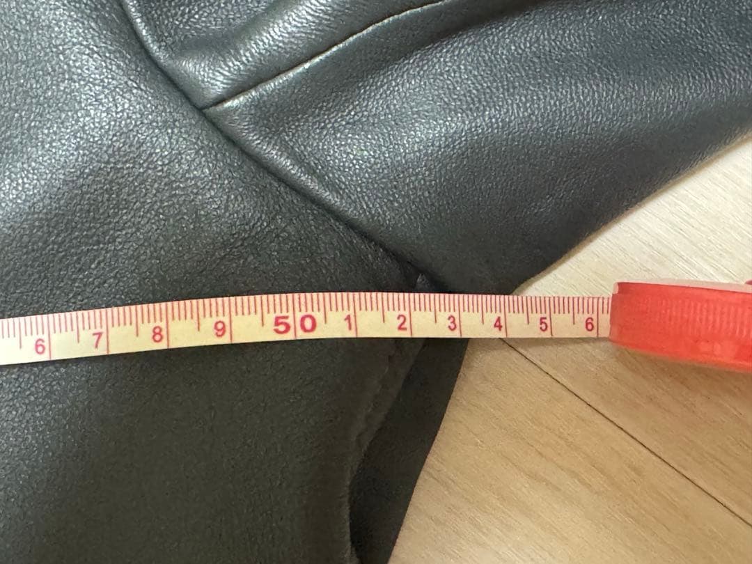 値引き不可 メンズメルローズ　シンプルライダース 本羊革　超美品