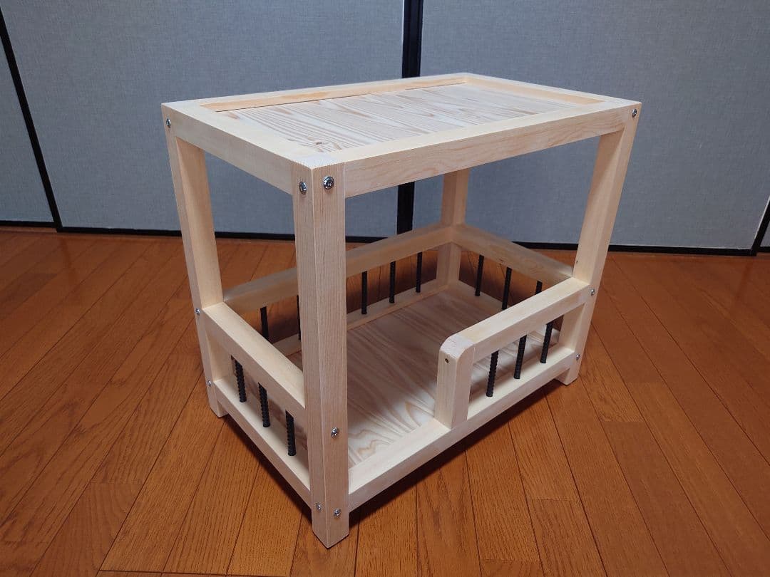 ㉘★キャットベッド★ハウス★テラス付き★ハンドメイド★猫★猫小屋