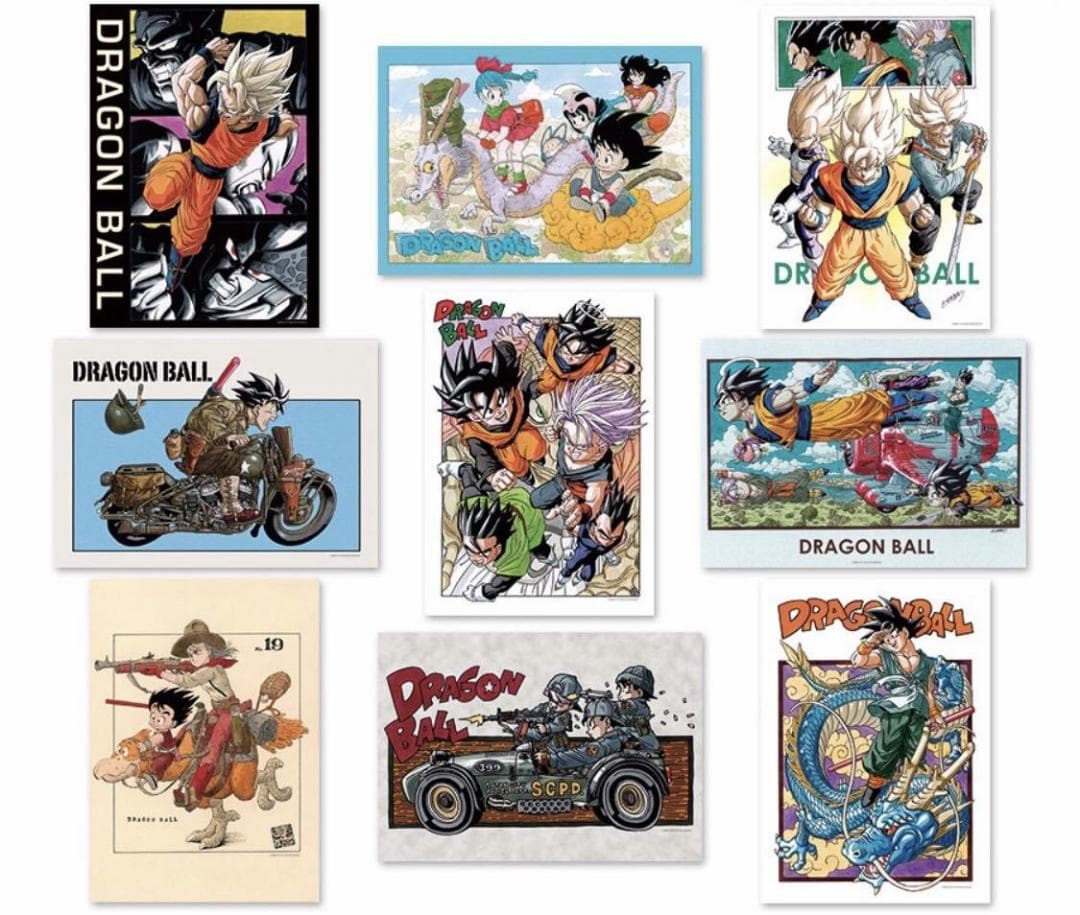 創刊50周年★週刊少年ジャンプ展★ドラゴンボール★イラストポスターコレクション