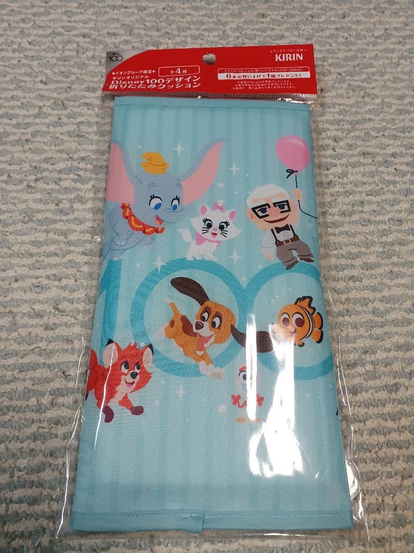 Disneyディズニー100　ブランケット　クッション　ファイル　バッグ巾着袋