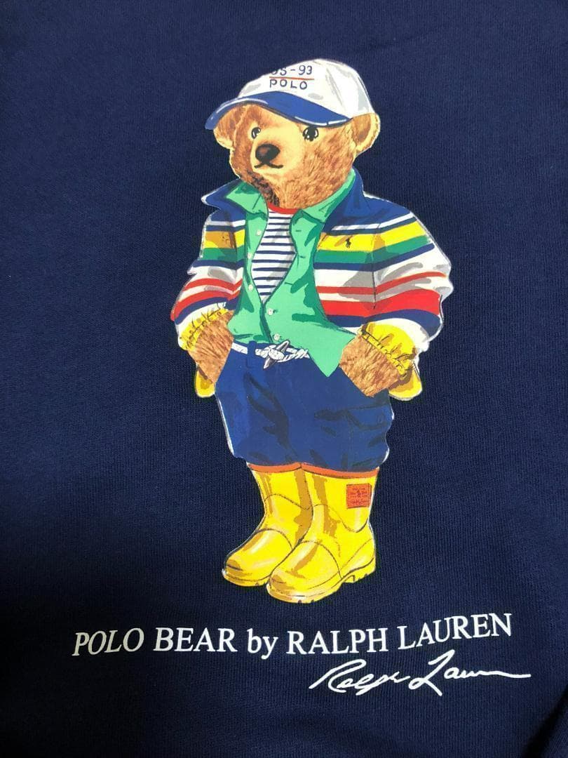 本日限定価格2025新作新品ラルフローレン ポロベアトレーナーボーイズL160