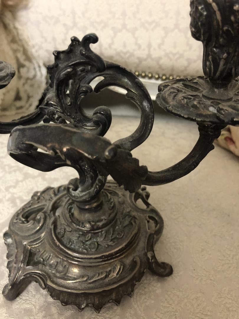 フランスアンティーク キャンドルスタンド