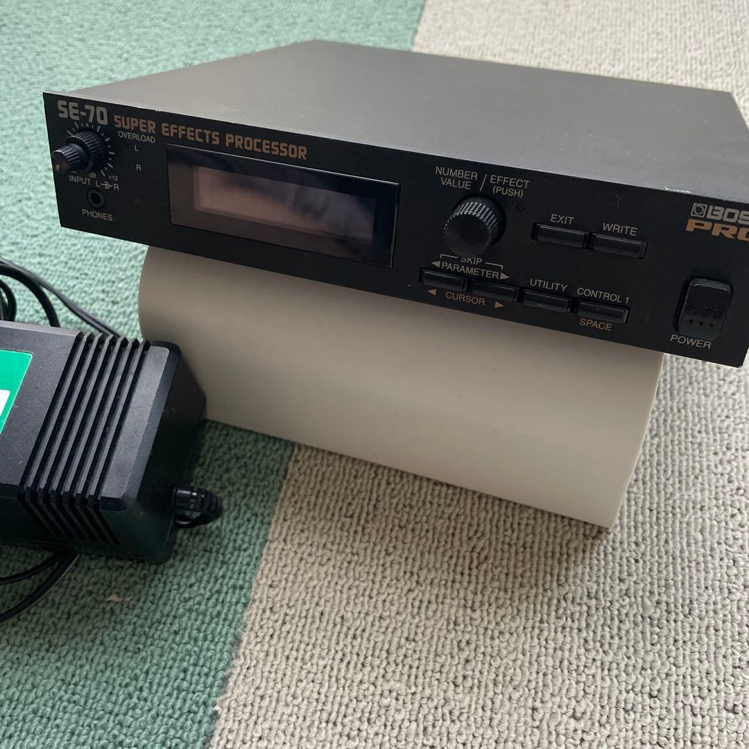 BOSS SE-70 SUPER EFFECTS PROCESSOR 動作確認済