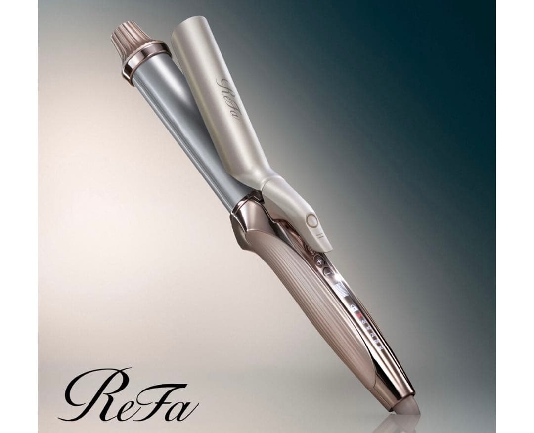 ReFa CURL IRON PRO+ カールアイロン　シャンパングレージュ