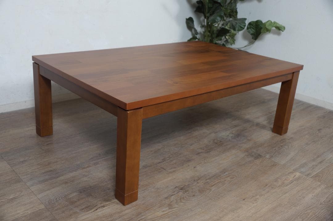 タリス　リビングコタツ　家具調　センターテーブル　105ｃｍ　アカシア集合材