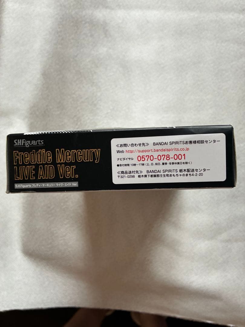 し*お様 【中古】S.H.Figuarts フレディ・マーキュリー ライヴ・エイ