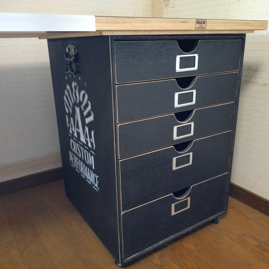 M＆M Customperformance 5段引き出しデスクSET 廃盤 希少