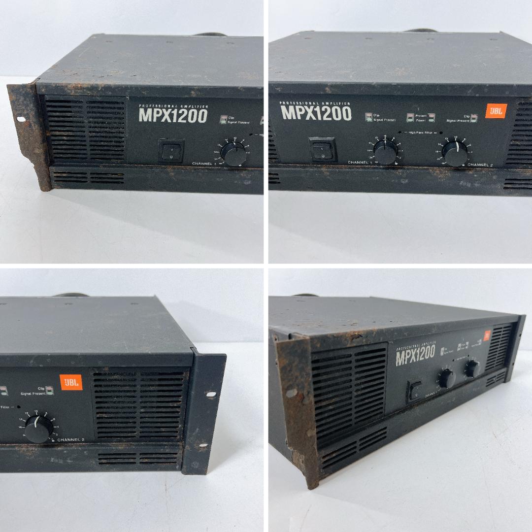 JBL MPX1200 ジェービーエル ステレオパワーアンプ AMPLIFIER