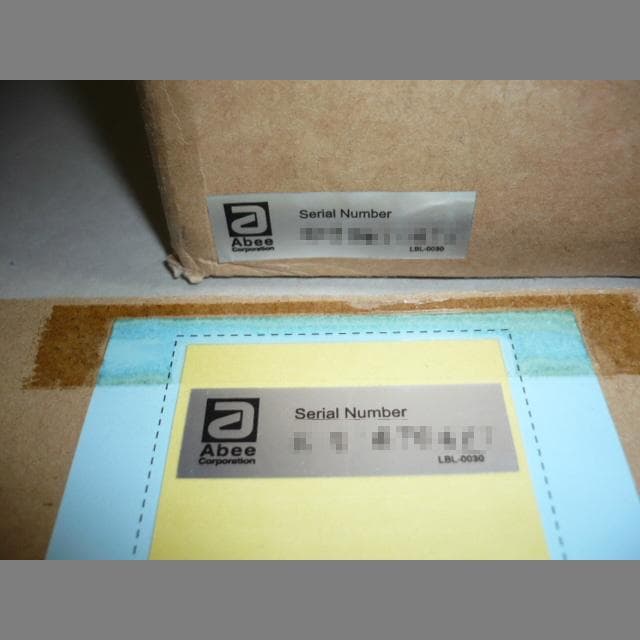 Abee acubic E60 アクアブルー　山洋電気ファン等をおまけで同梱