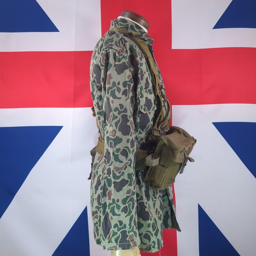 韓国軍フロッグスキン迷彩上下1960年代＆装備一式