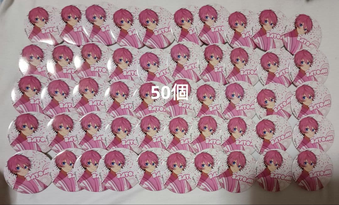 すとぷり　さとみ　缶バッチ　2022　summer 等身　浴衣