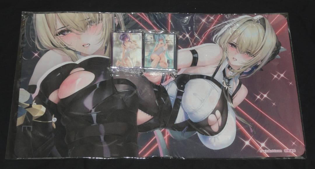 萌姫連合 C106 イヴリン プレイマット 雷電将軍 夢見月瑞稀 スリーブ
