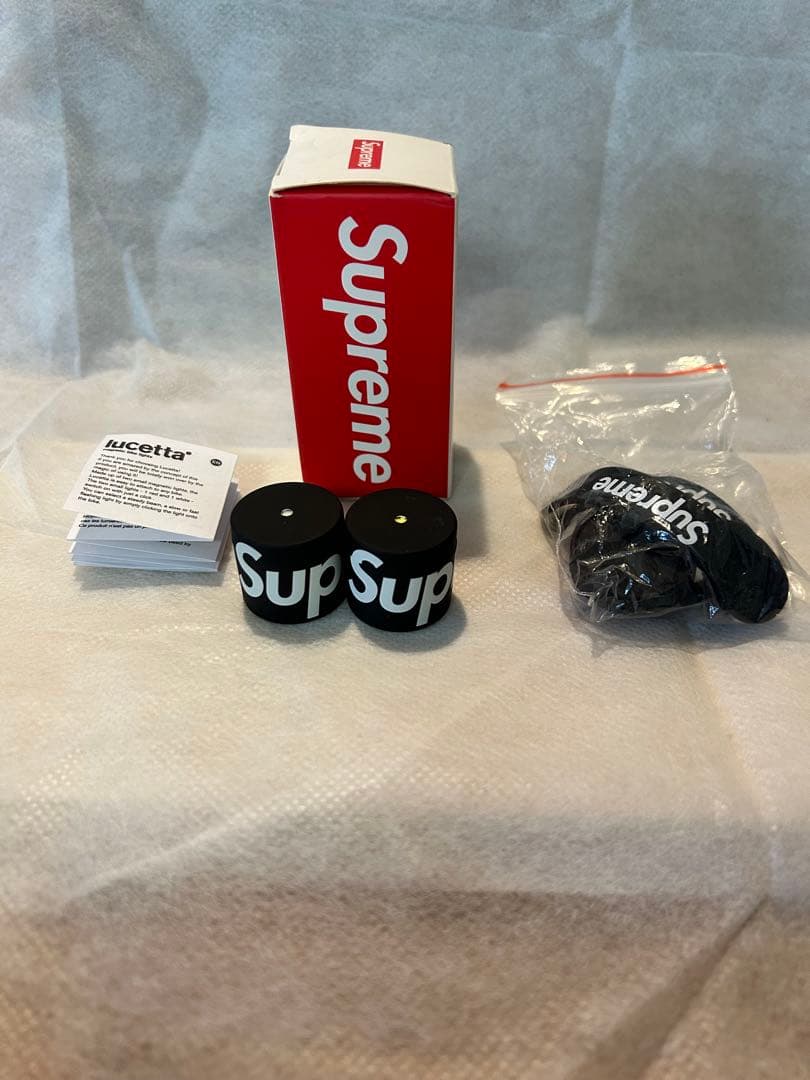 Supreme Lucetta Magnetic Bike Lights 黒