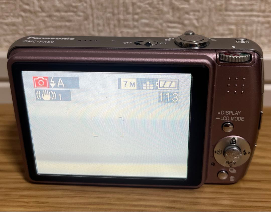 デジタルカメラ Panasonic LUMIX DMC-FX50-P