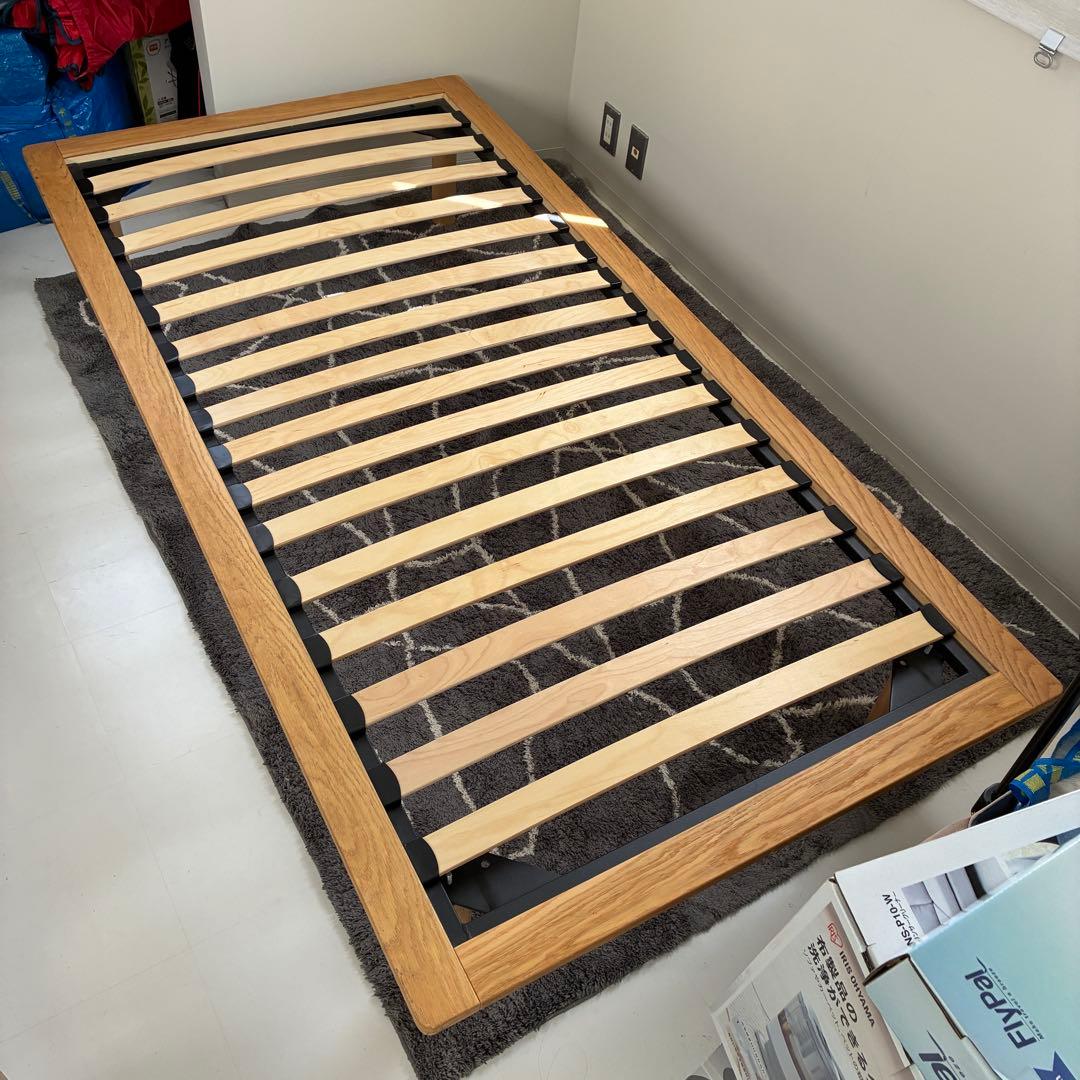 無印 木製ベッドフレーム