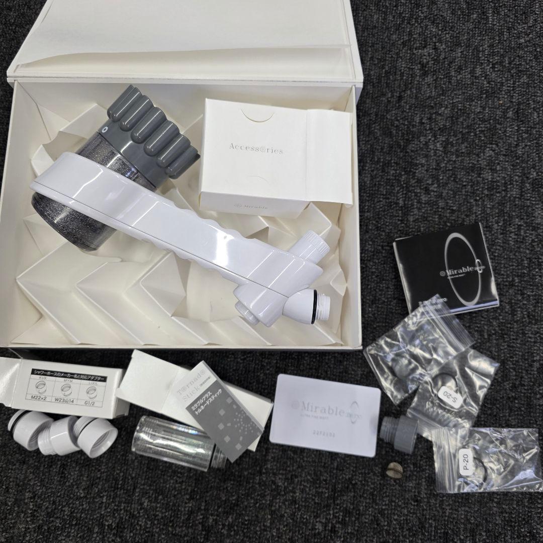 ミラブルゼロ　ウルトラファインバブル　シャワーヘッド　箱付き