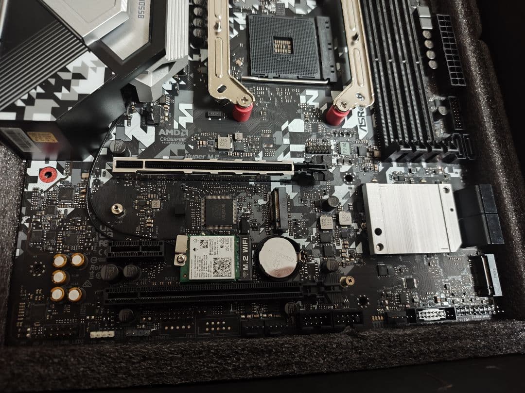 ASRock B550M STEEL LEGEND マザーボード おまけ付き