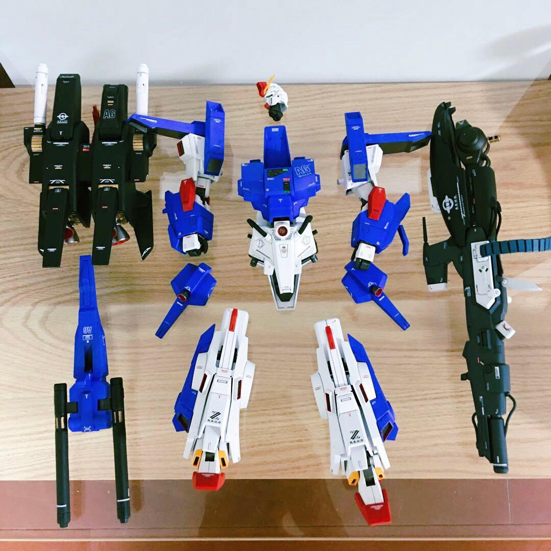 ガンプラ 完成品 1/100 MG フルアーマー ZZ ガンダム
