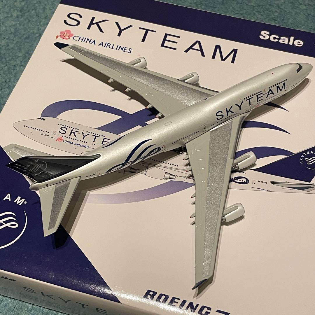 CHINA AIRLINES 747-400 チャイナエアライン SKYTEAM