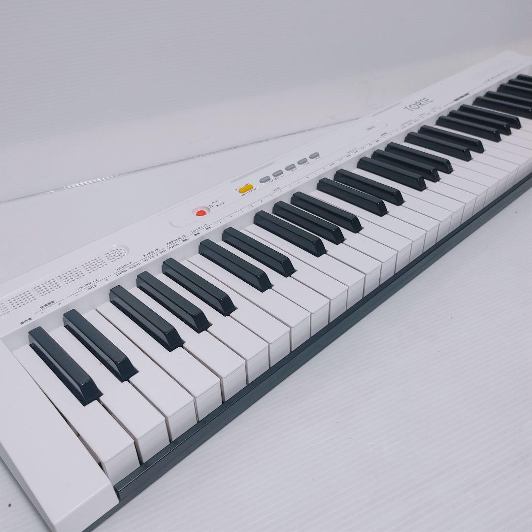 TORTE ポータブル電子ピアノ キーボード TSDK-61 美品 121