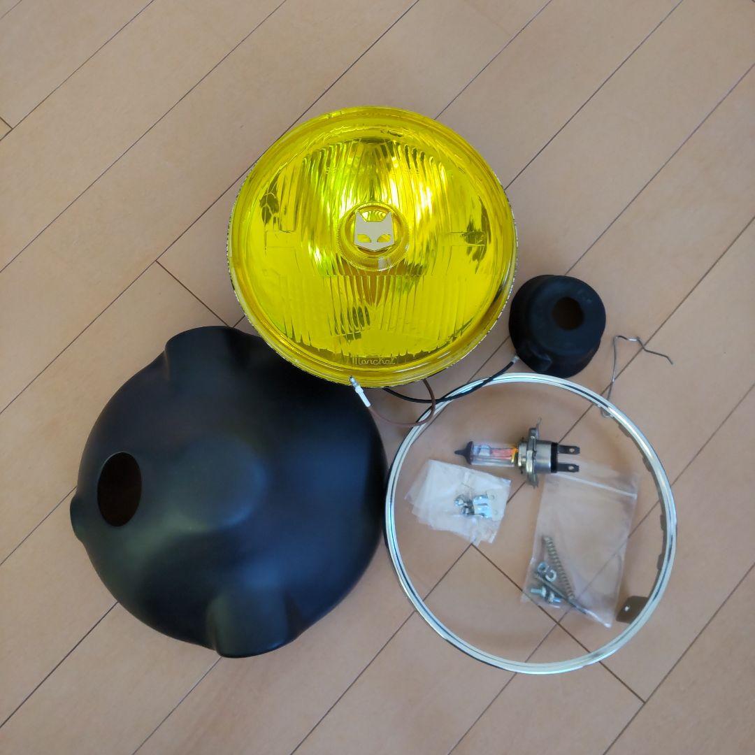マーシャルヘッドライト 889ドライビングランプ イエロー☆カワサキＺ１
