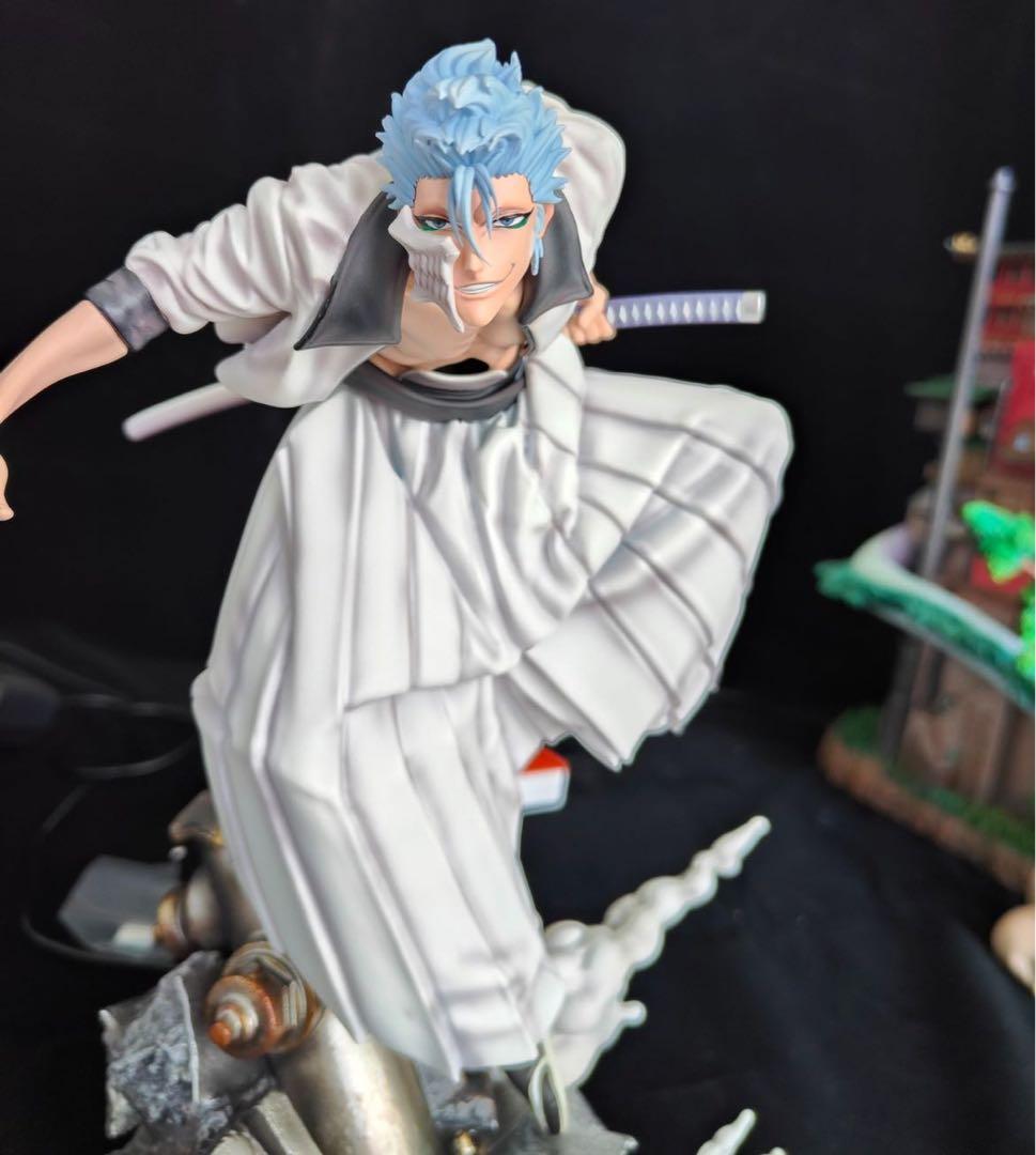 BLEACH 黒衣少年図 グリムジョー ガレージキット スタチュー①②