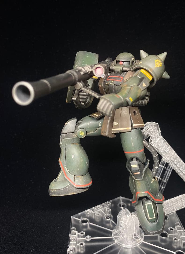 【ガンプラ完成品】　HG リアルタイプザクⅡ