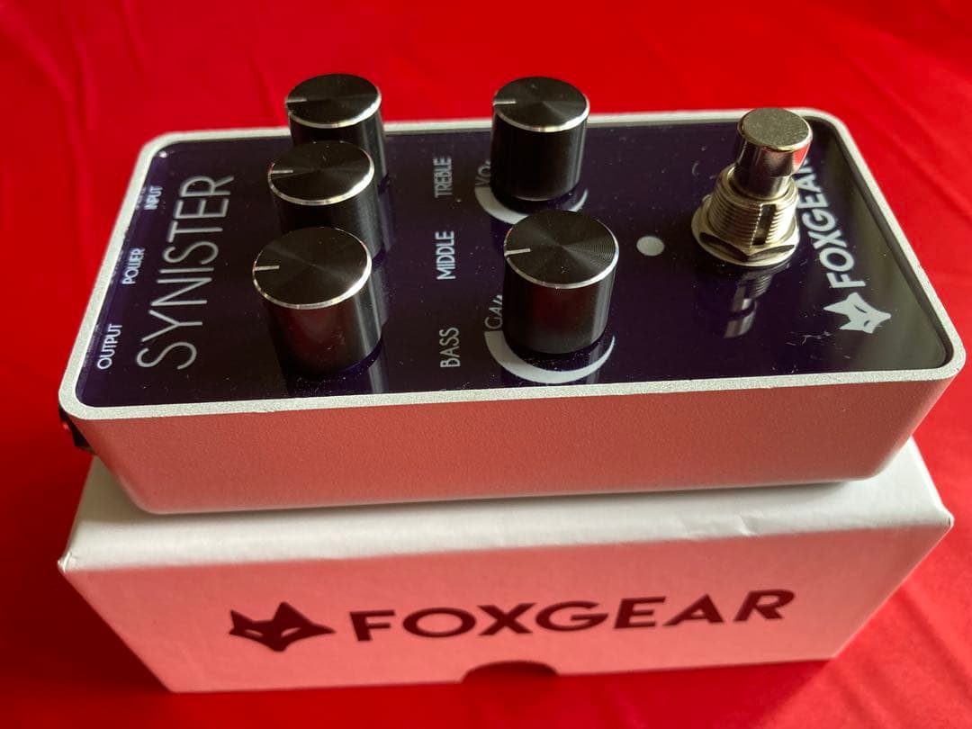 FOXGEAR SYNISTER 強力無比 ディストーション ペダル