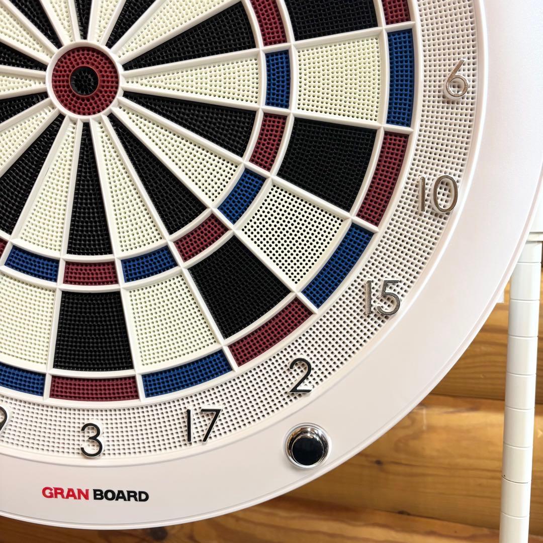 【美品】GRAN BOARD 3s グランボード スタンドセット ホワイト