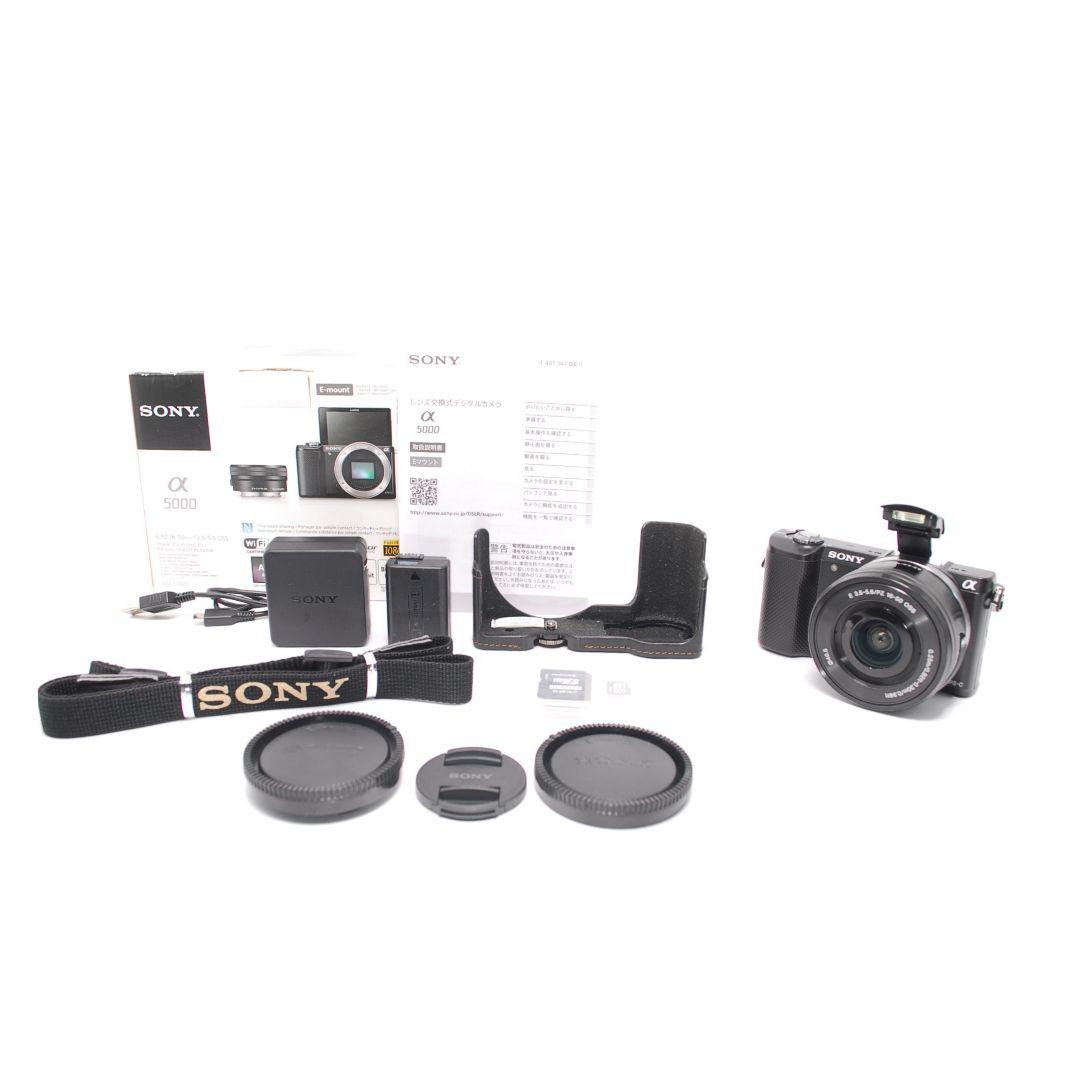 ❤即購入1000円OFF❤ ソニー α5000 Wi-Fi 手のひらミラーレス