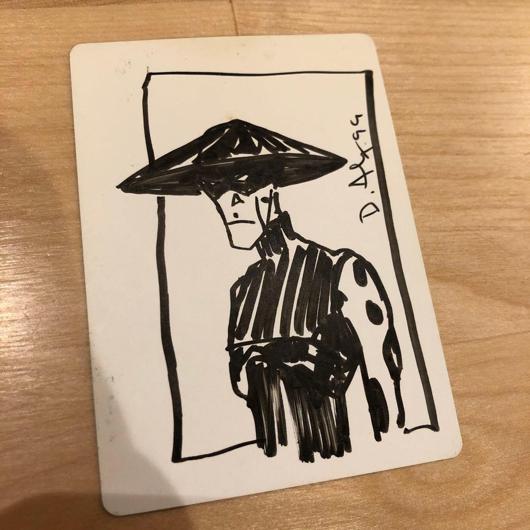 エンチャント移動　イラスト入り　アーティストプルーフ　サインド