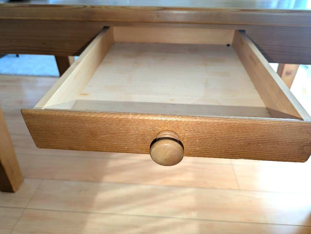 ♪大幅値下げ中♪【karf 北欧ヴィンテージ調】ダイニングテーブル