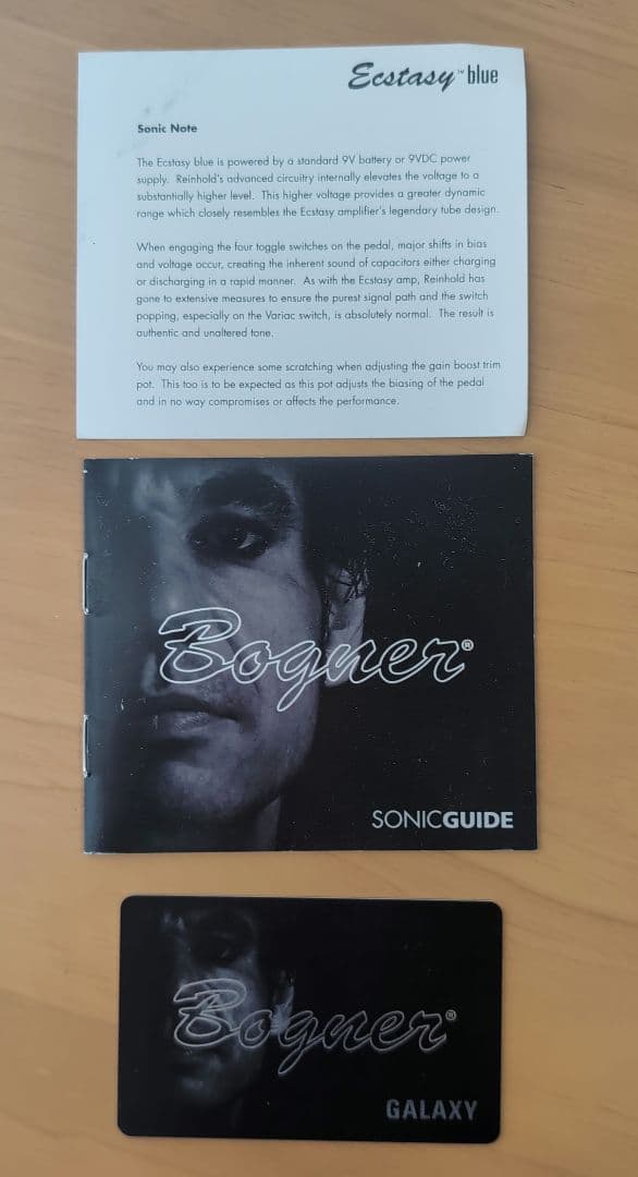 BOGNER ( ボグナー ) Ecstasy Blue 【美品・箱あり】